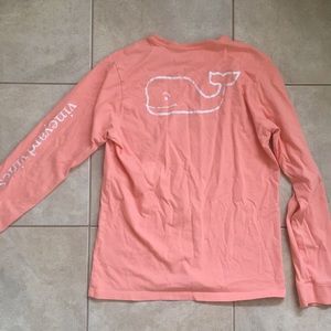 Salmon Colored Girls Vineyard Vines Long Sleeve